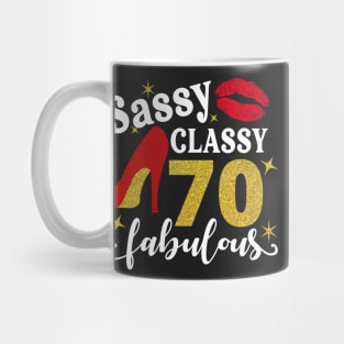 Sassy classy 70 fabulous Mug